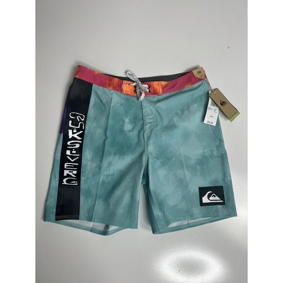 Quiksilver Boys Surfsilk Acid Wash 15" Boardshorts NWT Size 30/16 - Picture 5 of 10